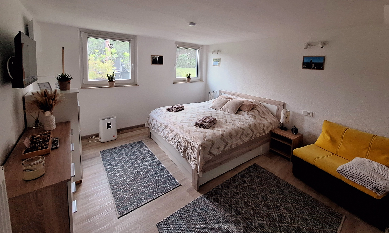 Hygge - Ferienwohnung - Schlafzimmer